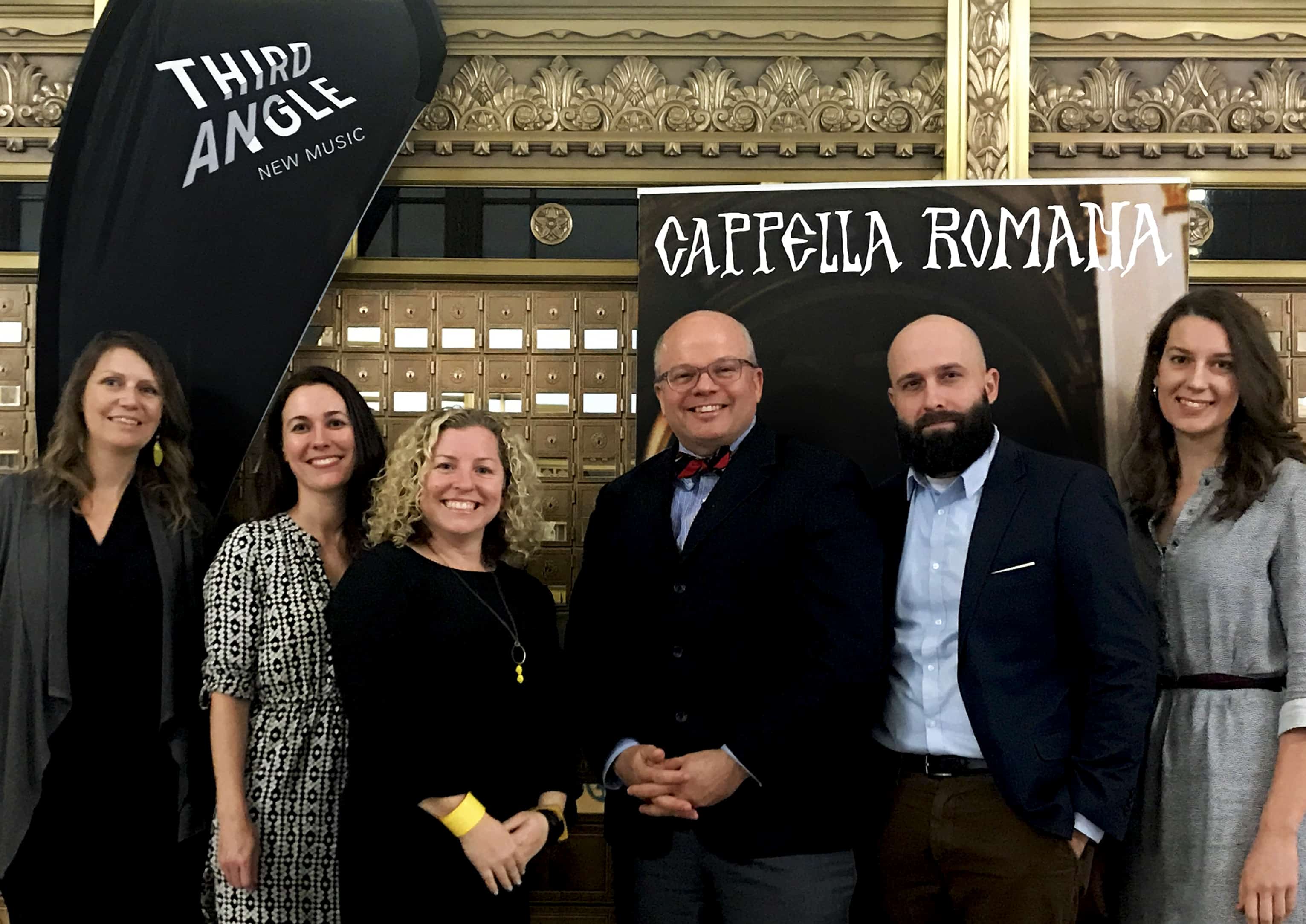 Cappella Romana and Third Angle New Music share historic downtown workspace