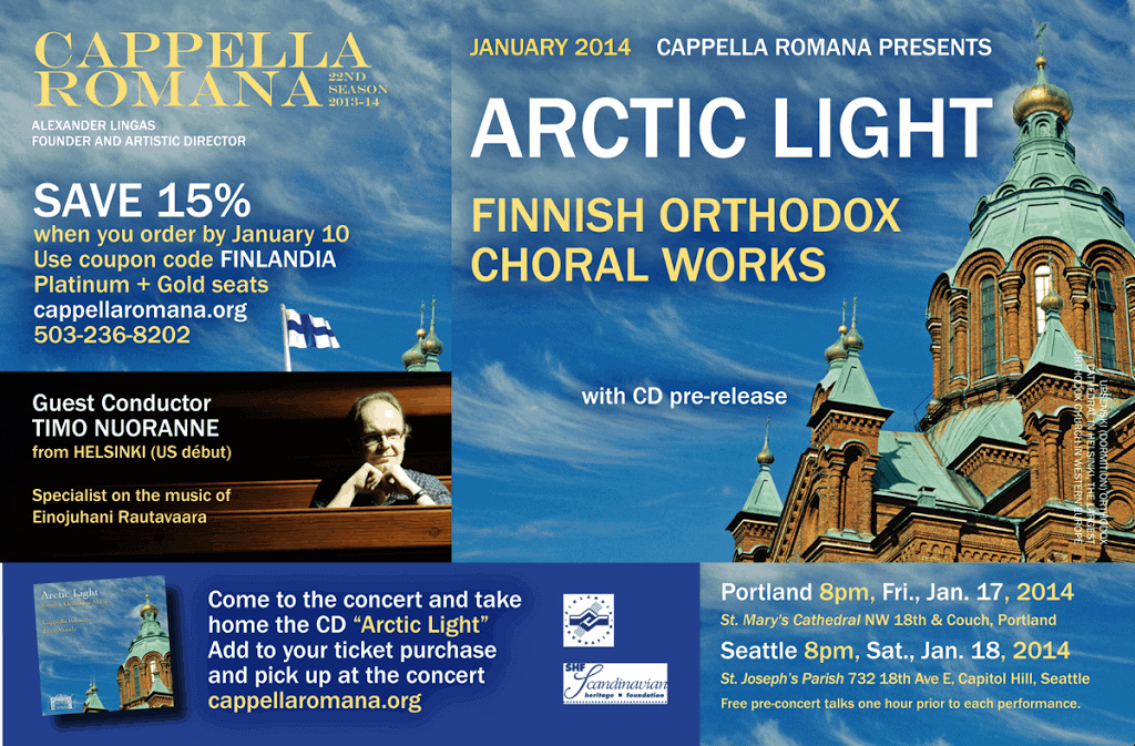 Cappella Romana Rehearses Arctic Light — Video