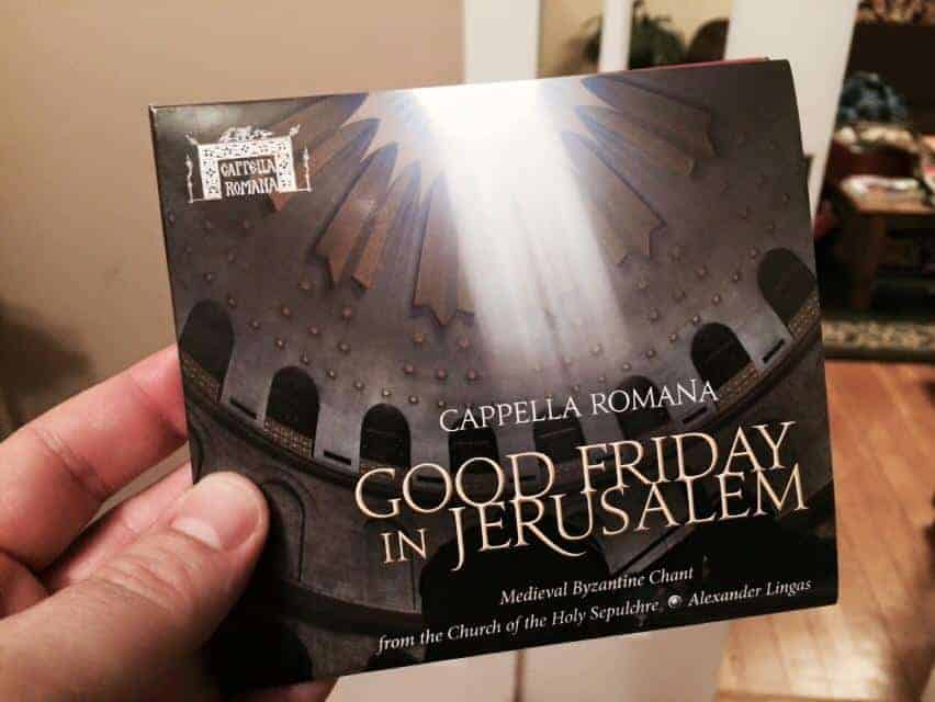 Good Friday in Jerusalem “in hand”