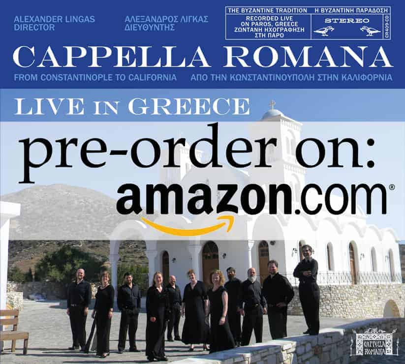 Pre-Order LIVE IN GREECE on Amazon!