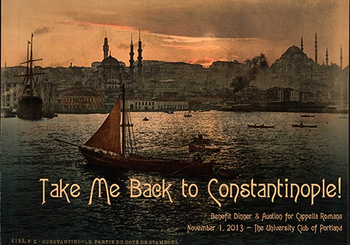 Take Me back to Constantinople!