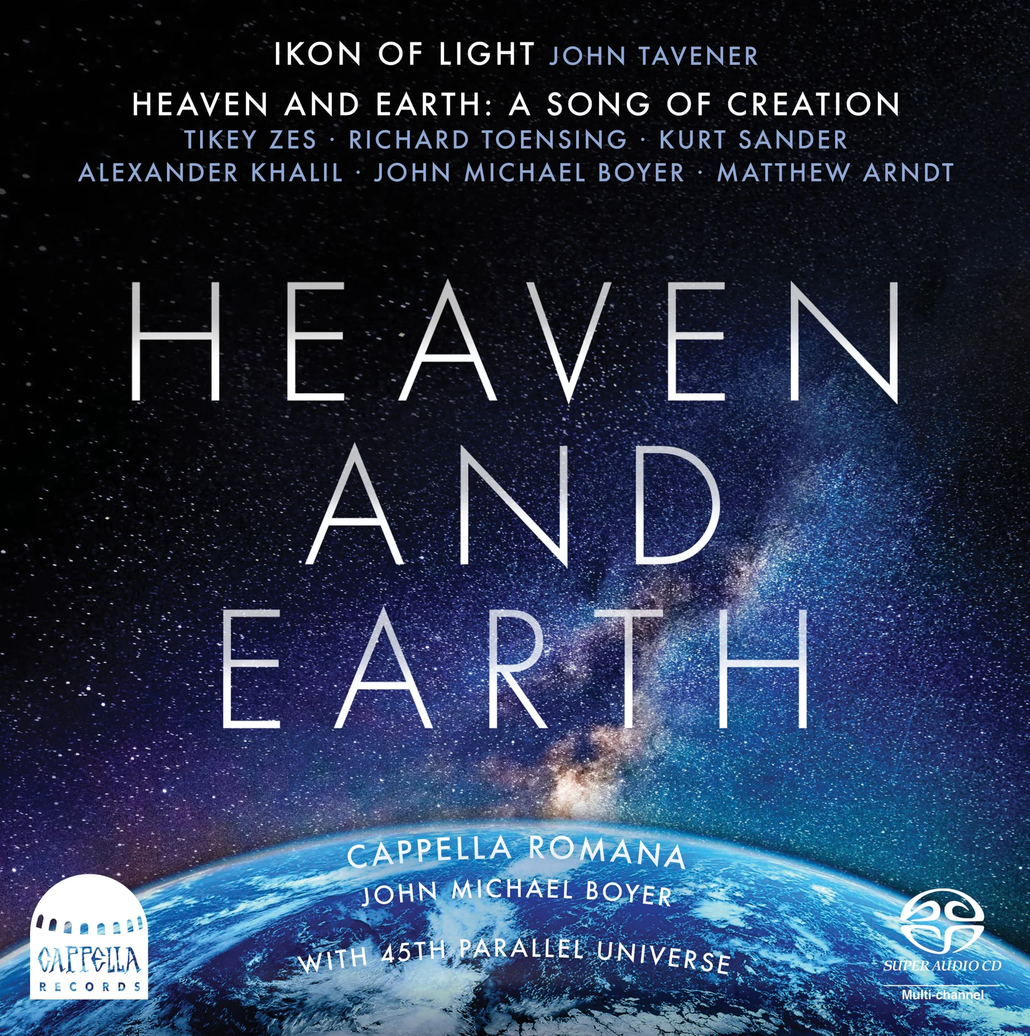 Cappella Records Heaven and Earth Recording